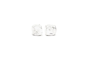 Silver Prism Earrings (Large) 'Orígenes'