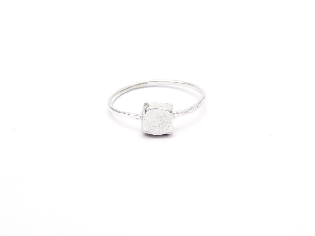 Silver Prism Ring (Small) 'Orígenes'