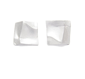 Silver Paper Earrings