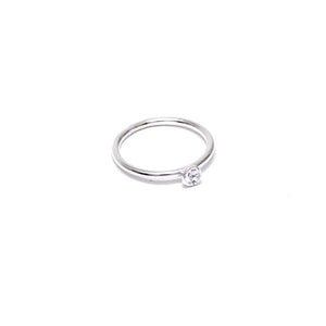 Pure Silver Nugget Ring ’Crude’ No.4