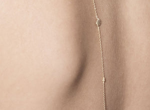 Gold Dust Necklace 'Moss'