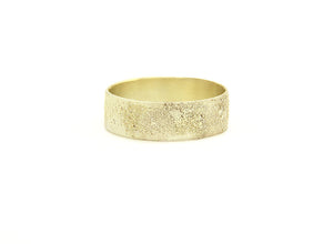 Wide Gold Dust Ring 'Moss'