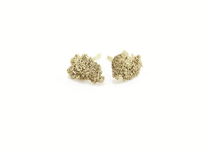 Gold Dust Earrings 'Moss'