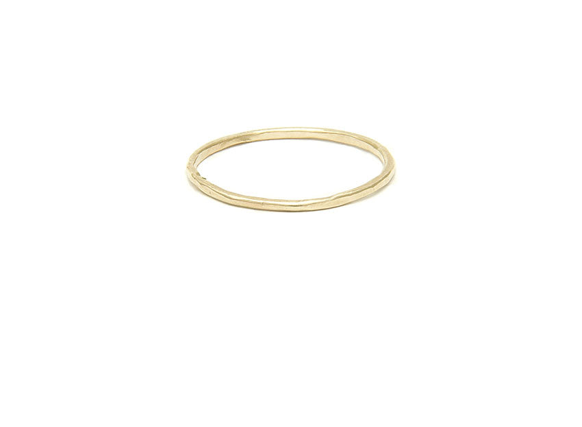 Gold Simple Ring 'Orígenes'
